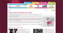 Desktop Screenshot of boutiquedemode.com