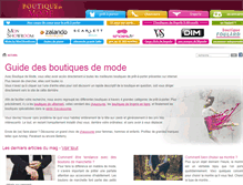Tablet Screenshot of boutiquedemode.com